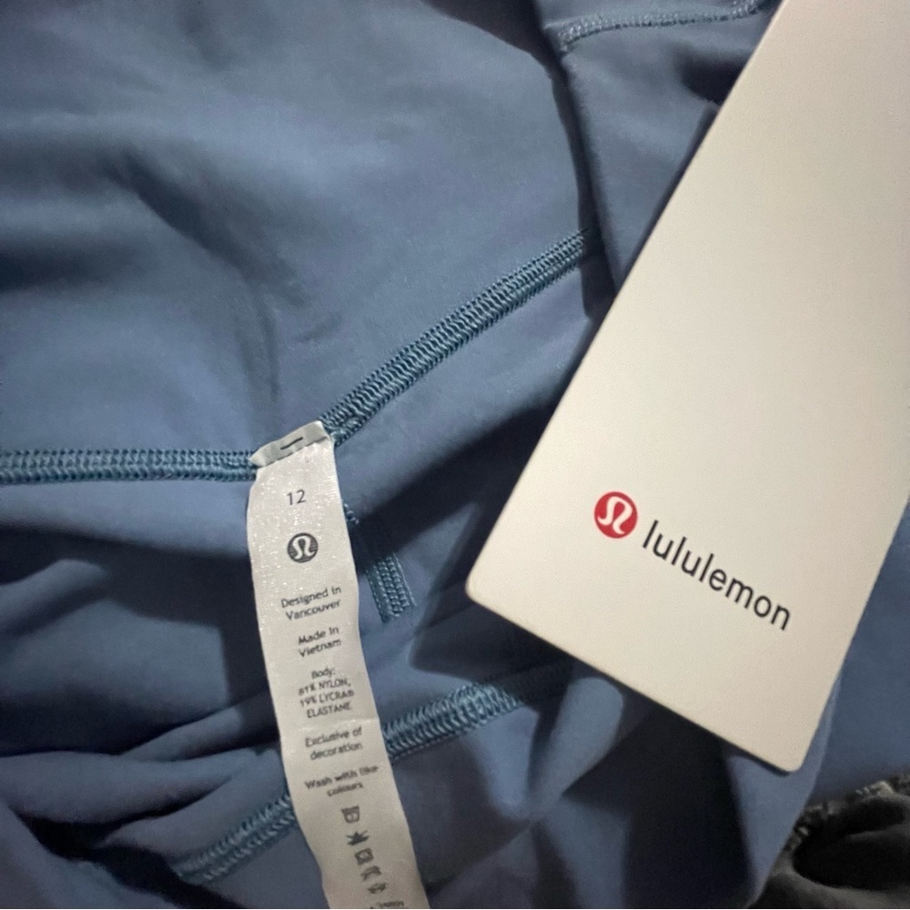 NWT Lululemon Align HR Pant 28” In Utility Blue - Picture 7 of 7